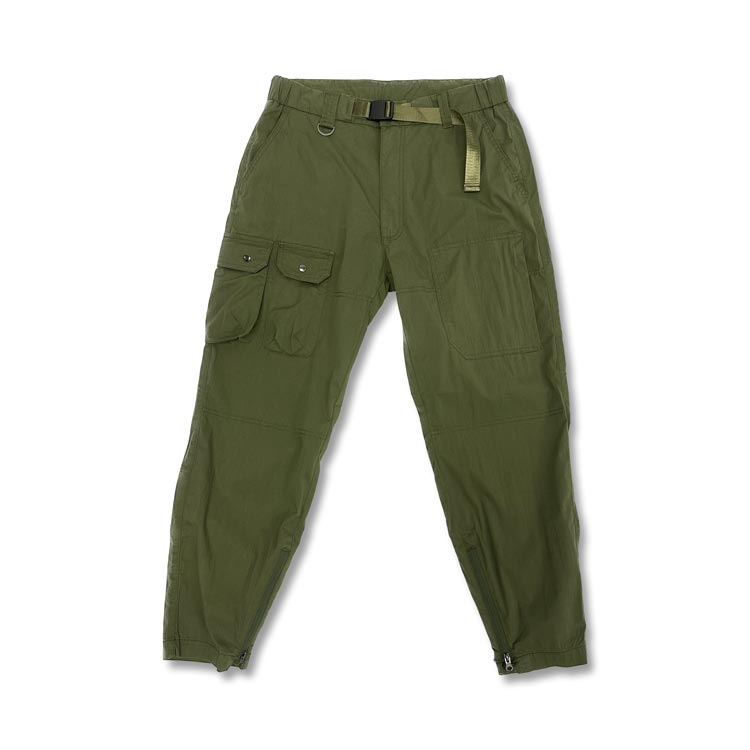 Men's Army Relaxed Fit Zipper Cargo 6 Pocket cargo Cotton Blend Pant  Multi-Pockets Work Pants